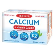 TEREZIA Calcium+vitamin D3 a K2 cps.30