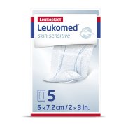 Leukomed Skin Sensitive 5x7.2cm 5ks netkané krytí