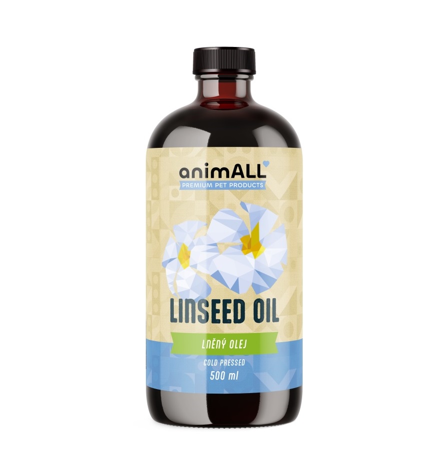 animALL Lněný olej 500 ml