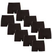 Nedeto 10PACK pánské boxerky černé (10NB001) XXL