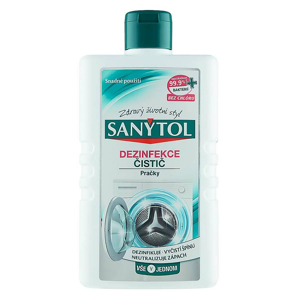 SANYTOL Dezinfekce čistič pračky 250 ml