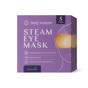 Body Restore Samozahřívací relaxační maska na oční okolí levandule 5 ks
