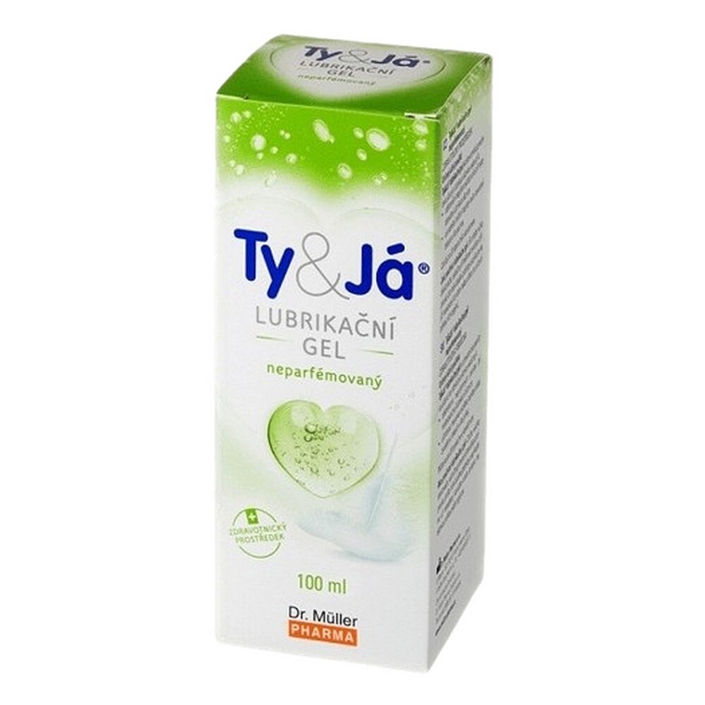Lubrikační gel Ty&Já neparfemovaný 100ml Dr.Müller