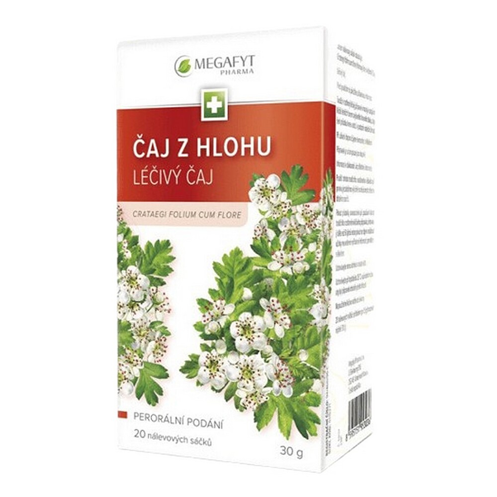 Megafyt Čaj z hlohu 20 nálevových sáčků