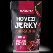 ALLNATURE BEEF Sriracha Jerky sušené maso 100 g