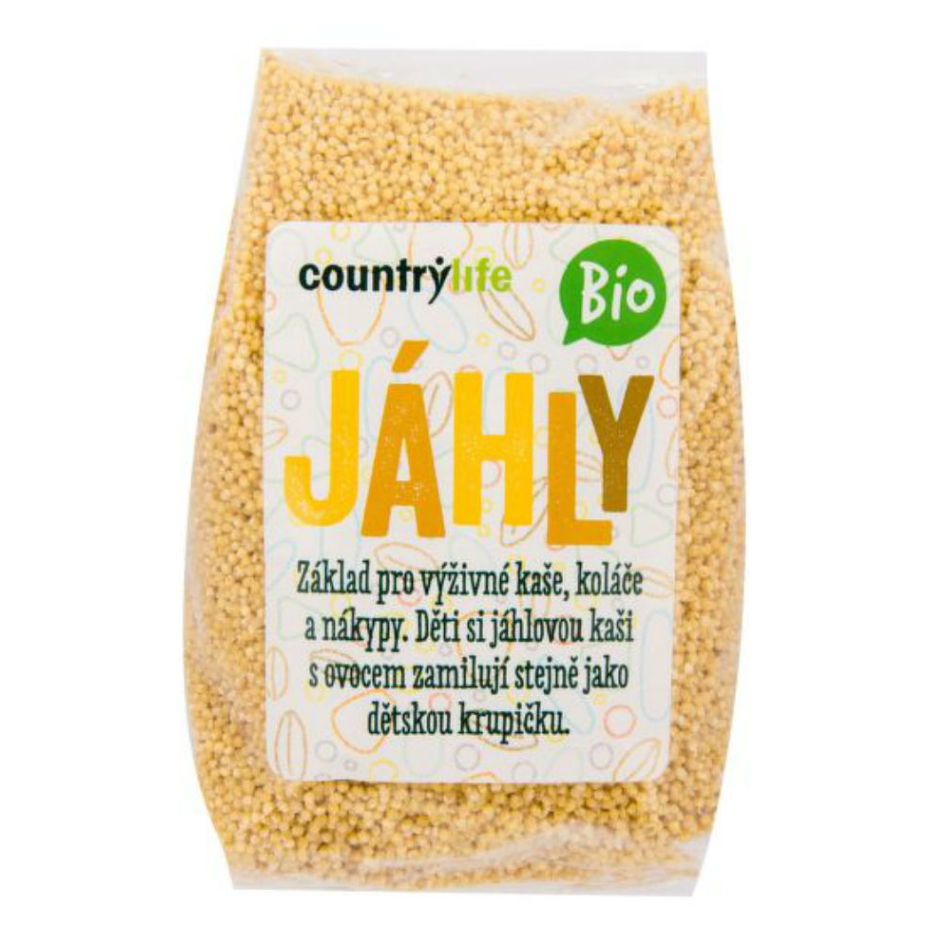 COUNTRY LIFE Jáhly 500 g BIO