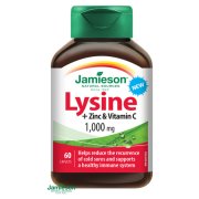 JAMIESON Lysin 1000mg se zinkem a vit.C tbl.60