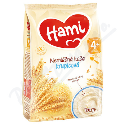Hami nemléčná kaše krupicová 170g 4M