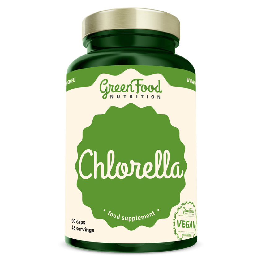 GreenFood Nutrition Chlorella 90 kapslí
