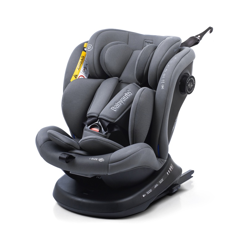 Babyauto VALORA i-Fix i-Size 360° 40-150 autosedačka, PHATOM GREY