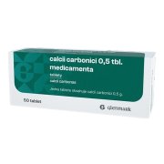 CALCII CARBONICI 0,5 tbl. Medicamenta 50 tablet