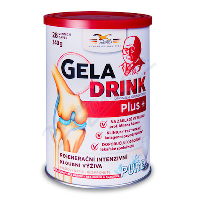 Geladrink Plus Pure práškový nápoj 340g