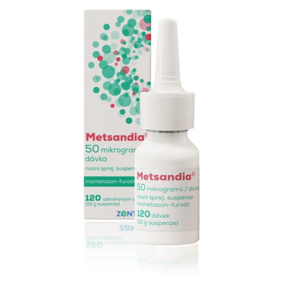METSANDIA 50 mcg/dávka nosní sprej, suspenze