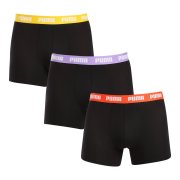Puma 3PACK pánské boxerky černé (701226820 009) XXL