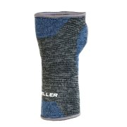 Mueller 4-Way Stretch Premium Knit Wrist Support, bandáž na zápěstí, Velikost: S/M Velikost: S/M