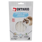 ONTARIO Lízací pochoutka  extra tuňák a losos 5x14 g