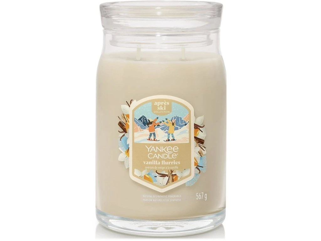 Yankee Candle vonná svíčka Vanilla Flurries 567g
