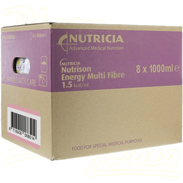 Nutrison Energy Multi Fibre roztok 8x1000ml