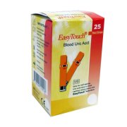EASYTOUCH Testovací proužky pro měření kyseliny močové 25 kusů