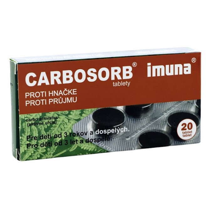 Carbosorb por.tbl.nob. 20x320mg