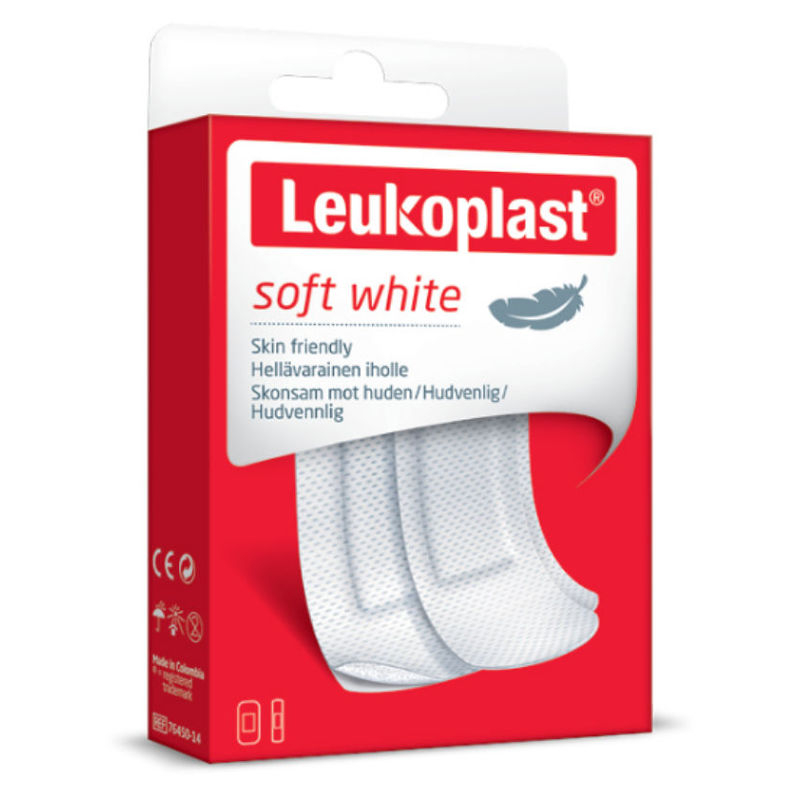 Leukoplast Soft náplast citlivá 2 velikosti 20ks