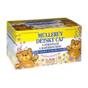 DR. MÜLLER Müllerův dětský čaj s jitrocelem a mateřídouškou 1.5 g 20 sáčků