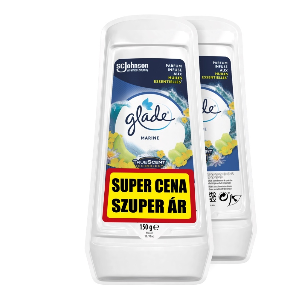 GLADE Osvěžovač vzduchu v gelu Marine  2 x 150 g