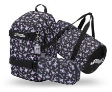 Baagl Školní set Skate Kuromi Black