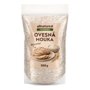 ALLNATURE Bezlepková ovesná mouka celozrnná 500 g