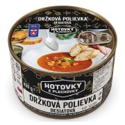 HOTOVKY Z PLECHOVKY Dršťková polévka svačinová 4 porce
