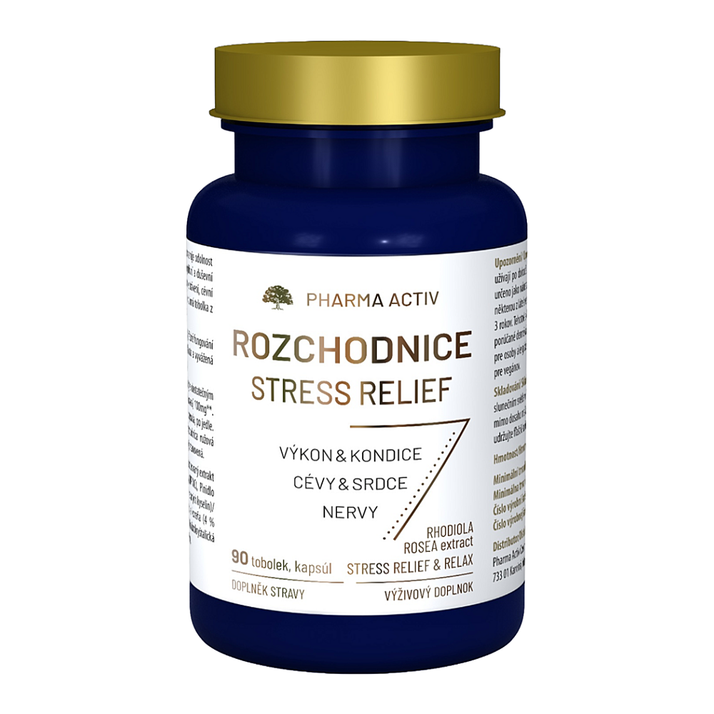 PHARMA ACTIV Rozchodnice Stress relief 90 tobolek