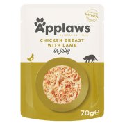 APPLAWS Kuře a jehněčí v želé kapsička pro kočky 70 g