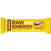 BOMBUS Raw energetická tyčinka banán a kokos 50 g