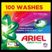 ARIEL Kapsle na praní Color Box 100 praní
