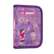 Oxybag Jednopatrový penál Playworld Girl, 2 chlopně