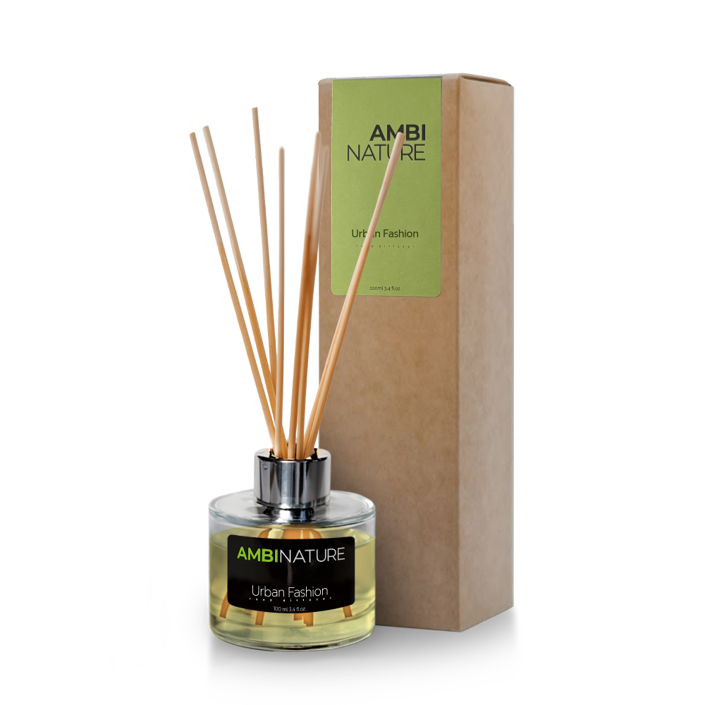 Ambinature Tyčinkový difuzér URBAN FASHION MIKADO 100 ml