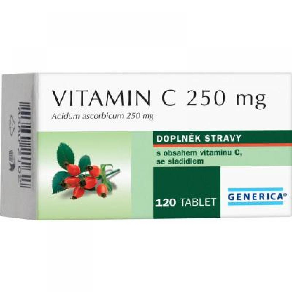 Vitamin C 250mg Generica tbl.120