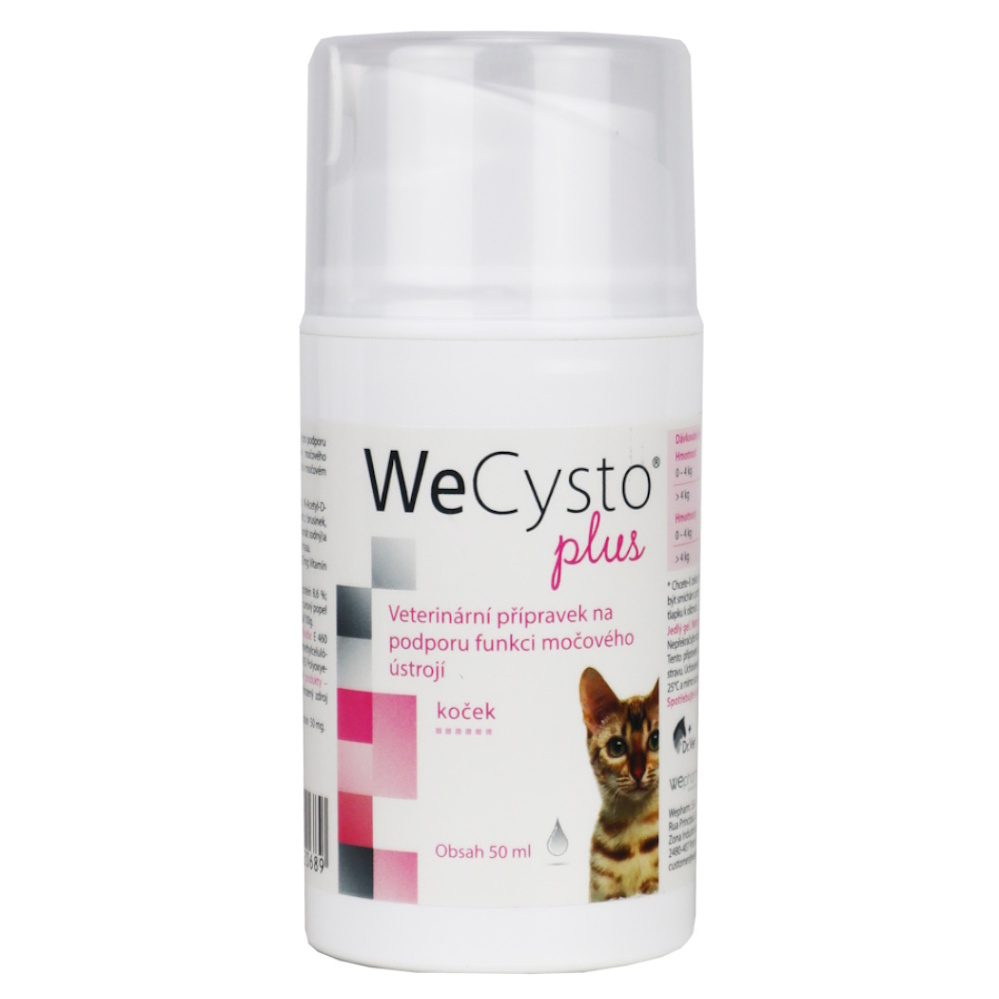 WEPHARM WeCysto Plus pro kočky 50 ml