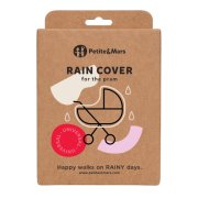 Petite&Mars Rainy Pram pláštěnka na hluboký kočárek