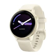 GARMIN Vívoactive 6 Lunar Gold/ Bone chytré hodinky