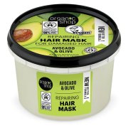 ORGANIC SHOP Maska na vlasy Expresní regenerace Medové Avokádo 250 ml