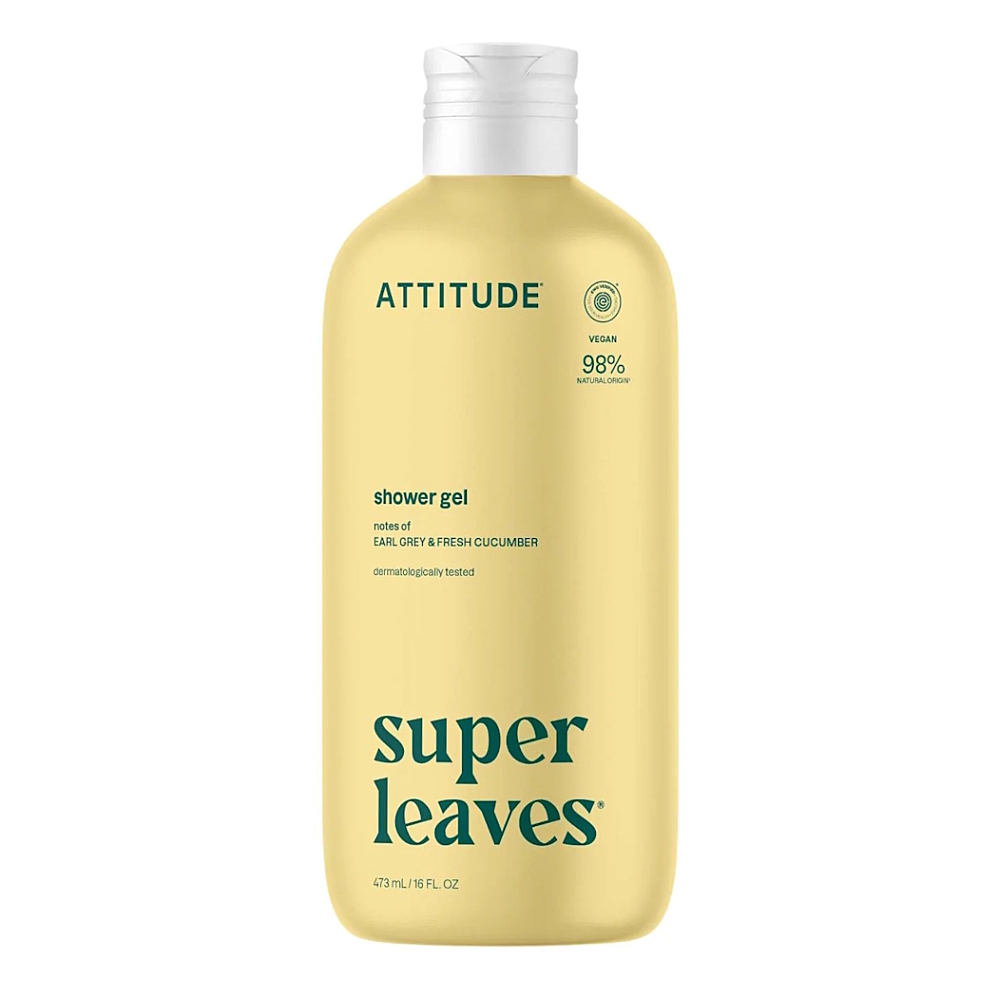 ATTITUDE Super leaves sprchový gel earl grey & okurka 473 ml