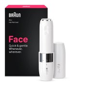 BRAUN FS1000 elektrický odstraňovač chloupků na obličeji pro ženy bílý