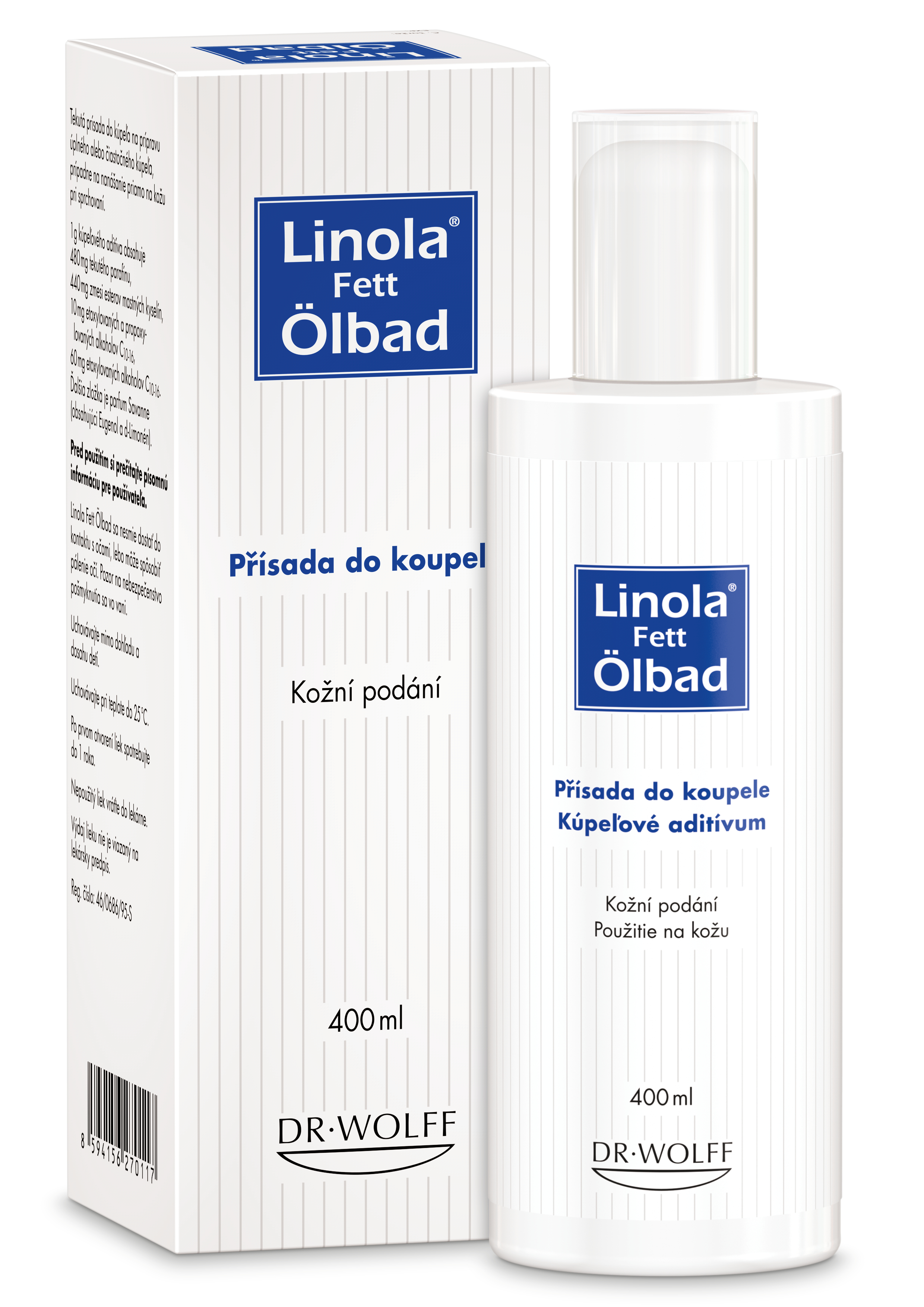 Linola Fett Ölbad koupelový olej 1x400ml