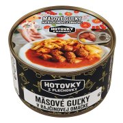 HOTOVKY Z PLECHOVKY Masové koule v rajské omáčce 3 porce