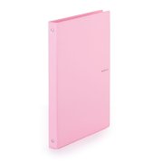 Karton P+P PASTELINi - karis blok A4, PVC, 4kroužkový, 100 listů, růžový