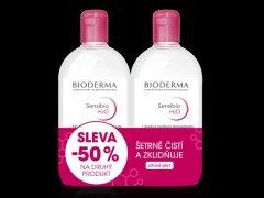BIODERMA Sensibio H2O 500ml 1+1 Festival