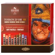 KOH-I-NOOR TOISON D´OR 8516/48 - prašné křídy portrét - 48 ks