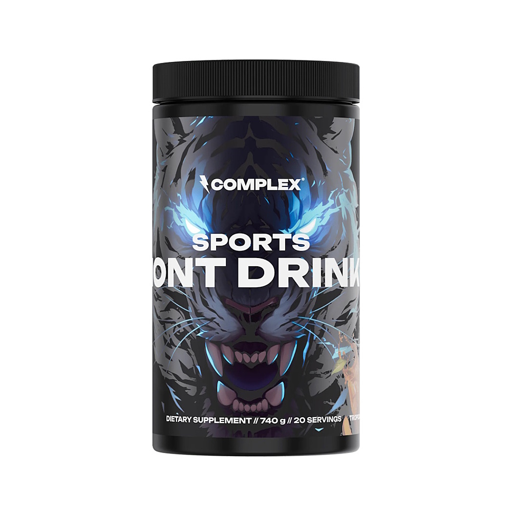 COMPLEX Dual-carb Ion drink tropical peach 740 g