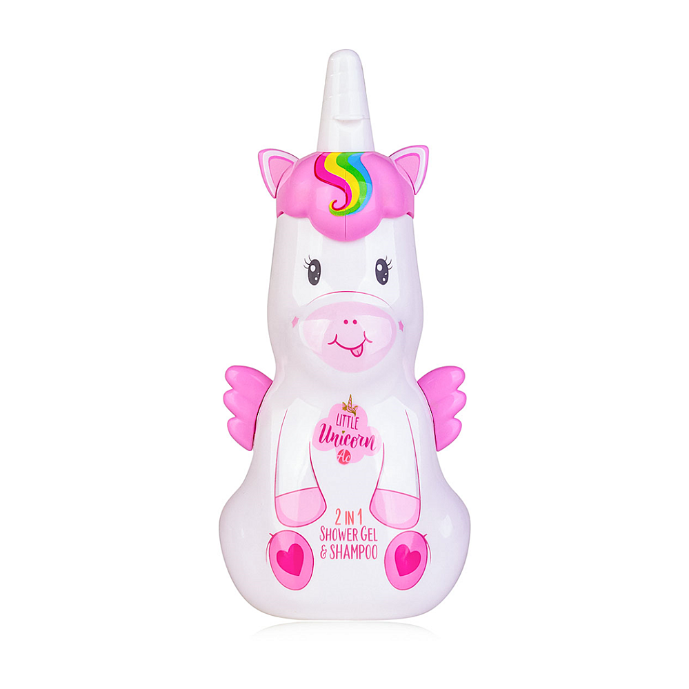 ACCENTRA Little unicorn 2v1 šampon a sprchový gel vanilka 400 ml